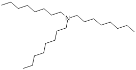 Δομή τρι-ν-Octylamine