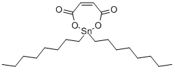Dioctyl (maleate) δομή κασσίτερου